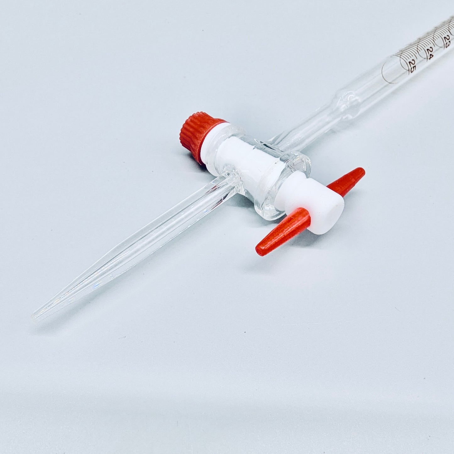 Burette with PTFE stopcock