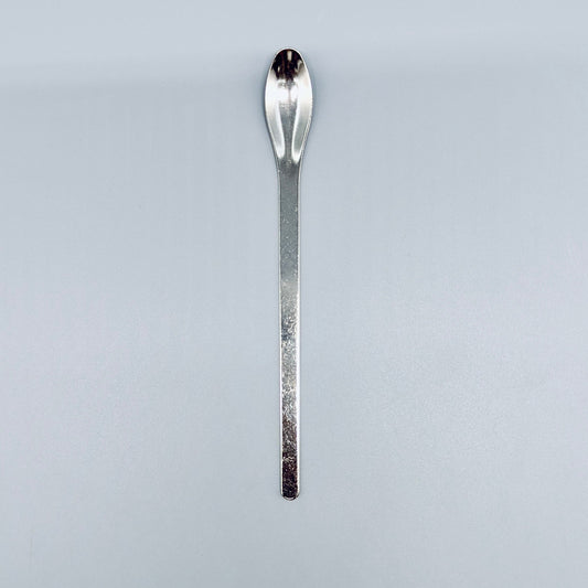 Stainless steel lab spoon