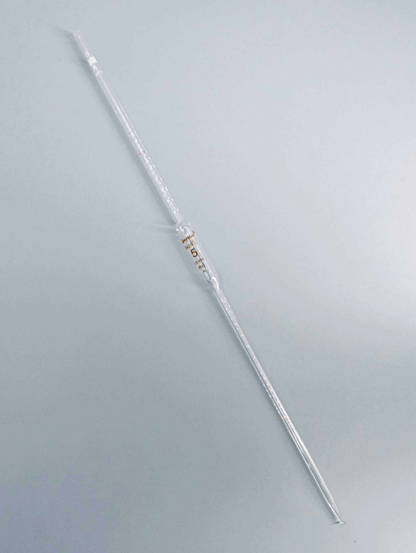 One-mark volumetric pipette