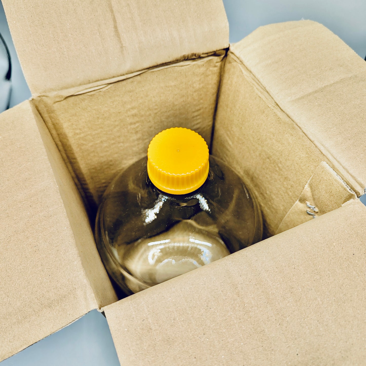 Screw-cap reagent bottle, w/ cap, borosilicate glass