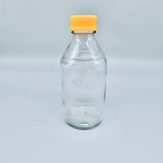 Screw-cap reagent bottle, w/ cap, borosilicate glass