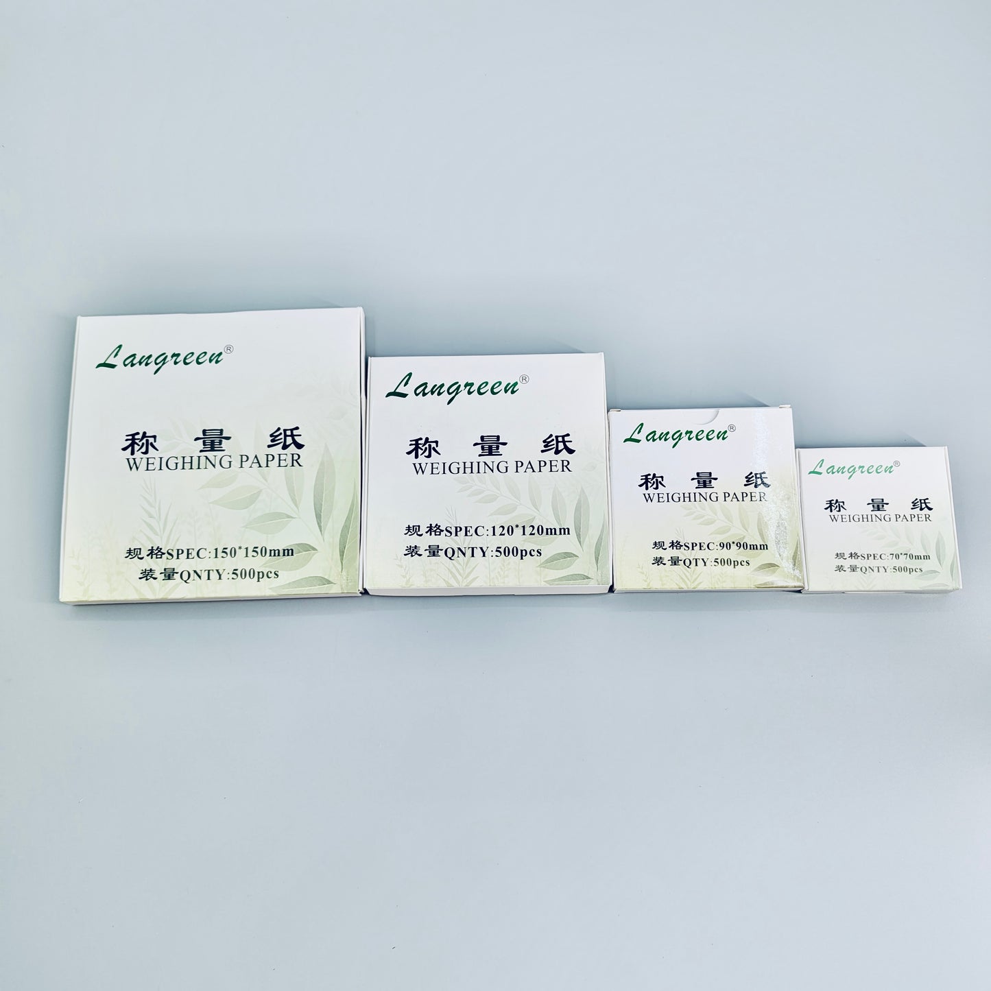 Weighing paper, 500 pcs/case
