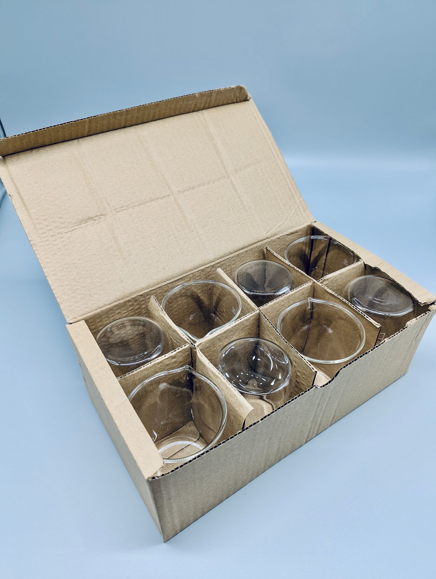 Beakers, Low form, Borosilicate glass
