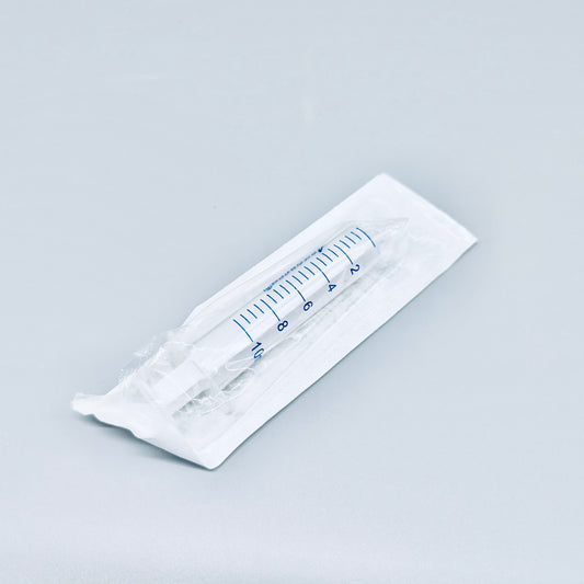 Lab syringes, sterilized, no needle