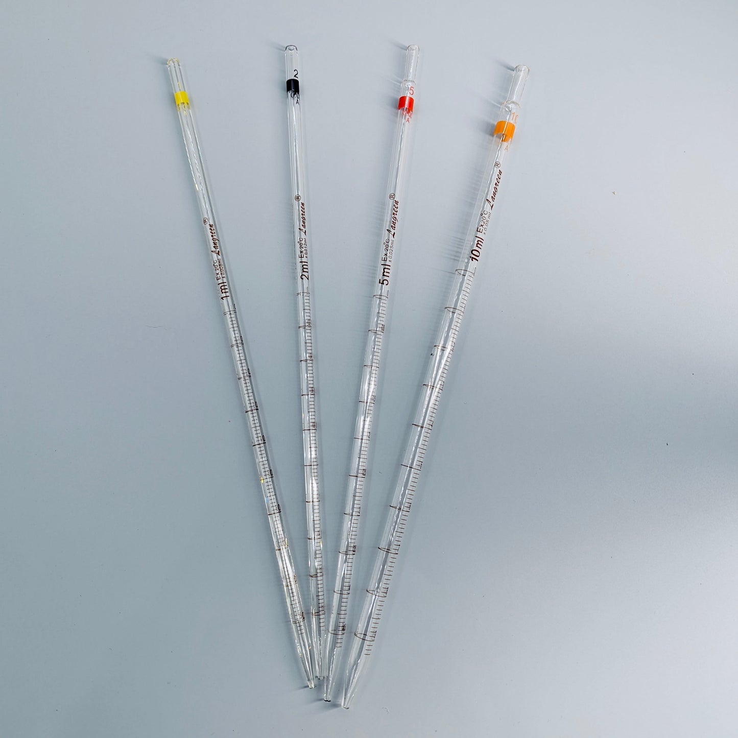 Graduatd pipette, Borosilicate glass