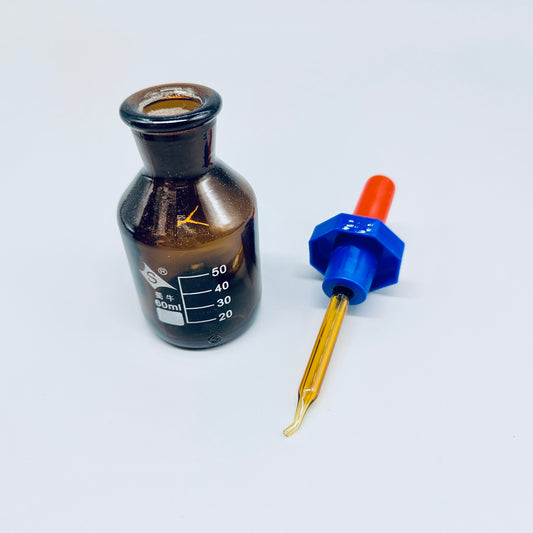 Dropper Bottle with Rubber Cap, 60 mL