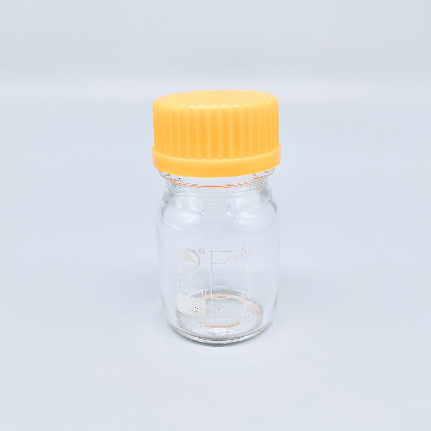 Screw-cap reagent bottle, w/ cap, borosilicate glass