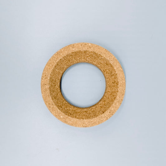 Softwood base for round-bottom flask