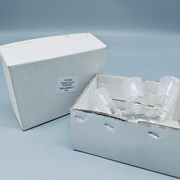 Three-Neck Round-Bottom Flask, with Angled Standard Openings 24/29