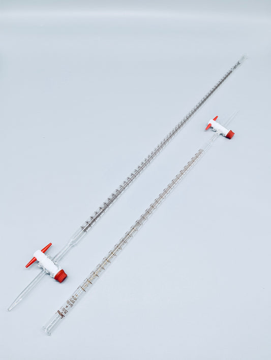 Burette with PTFE stopcock