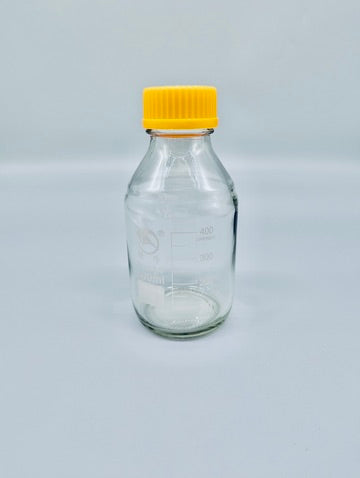 Screw-cap reagent bottle, w/ cap, borosilicate glass