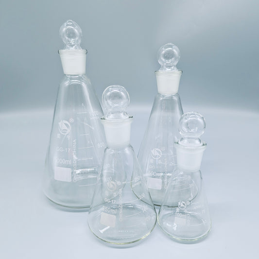 Erlenmeyer flask with standard stopper 24/40