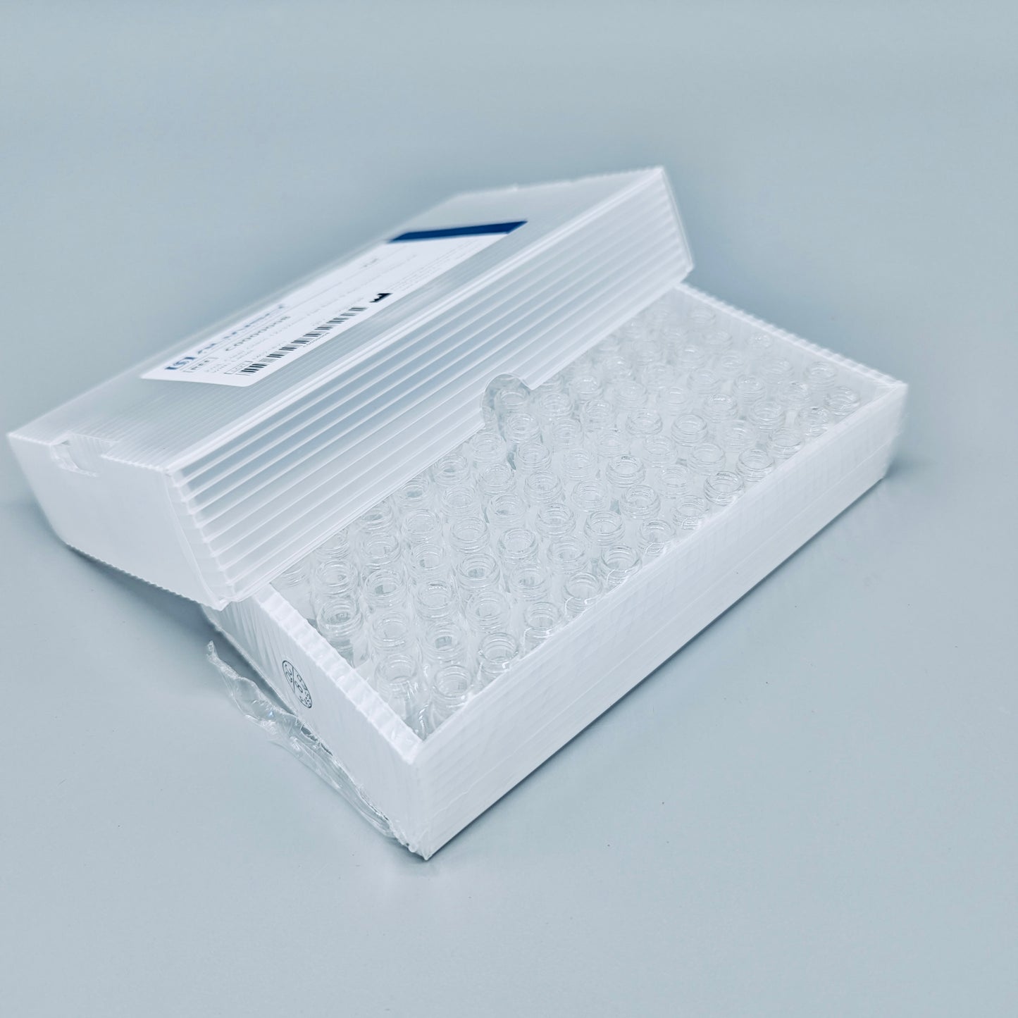 Screw-cap sample vial, clear, 2 mL/9mm, 100 pcs