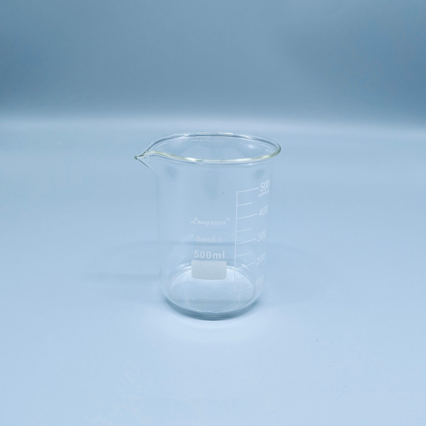 Beakers, Low form, Borosilicate glass