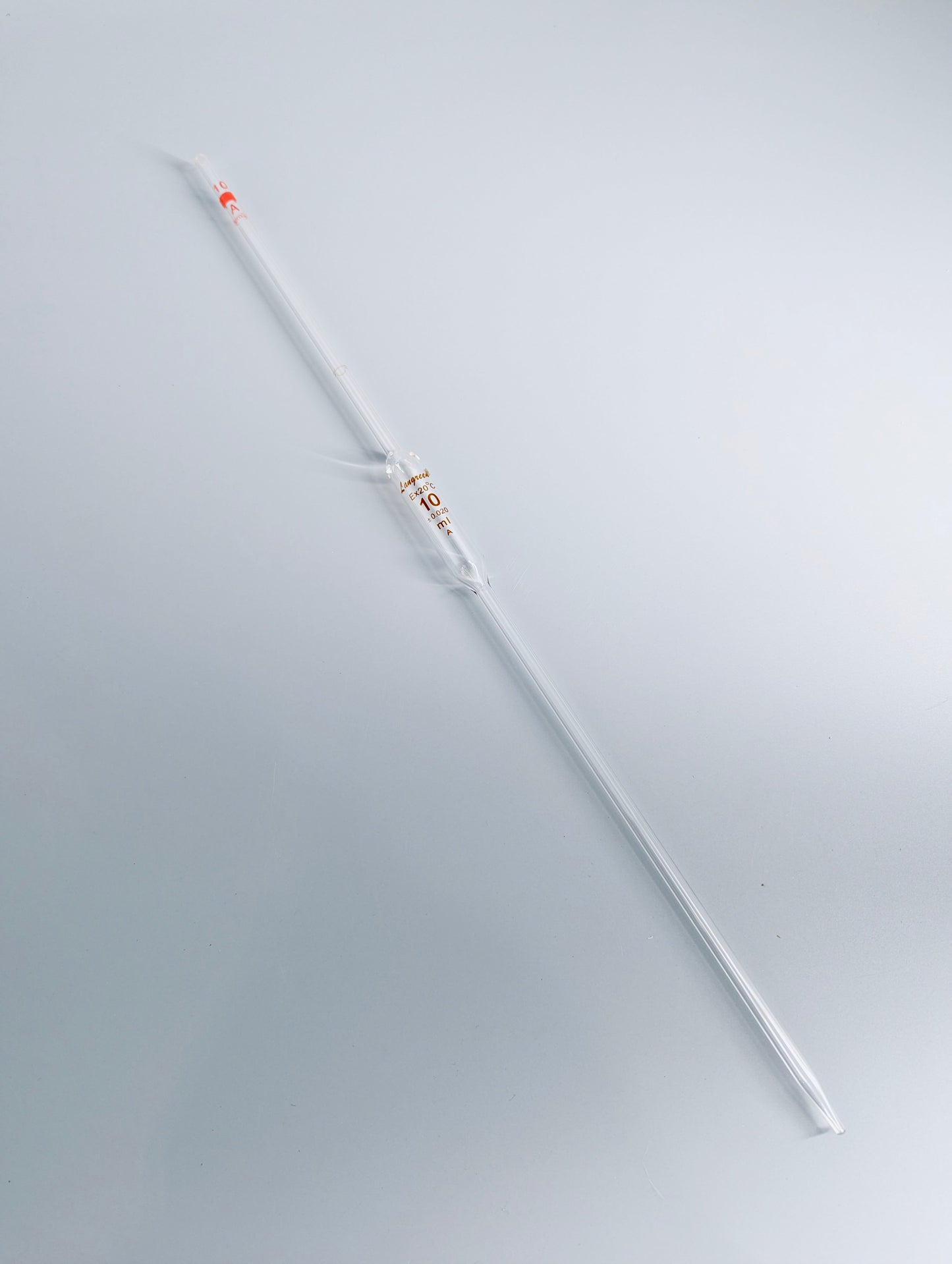 One-mark volumetric pipette