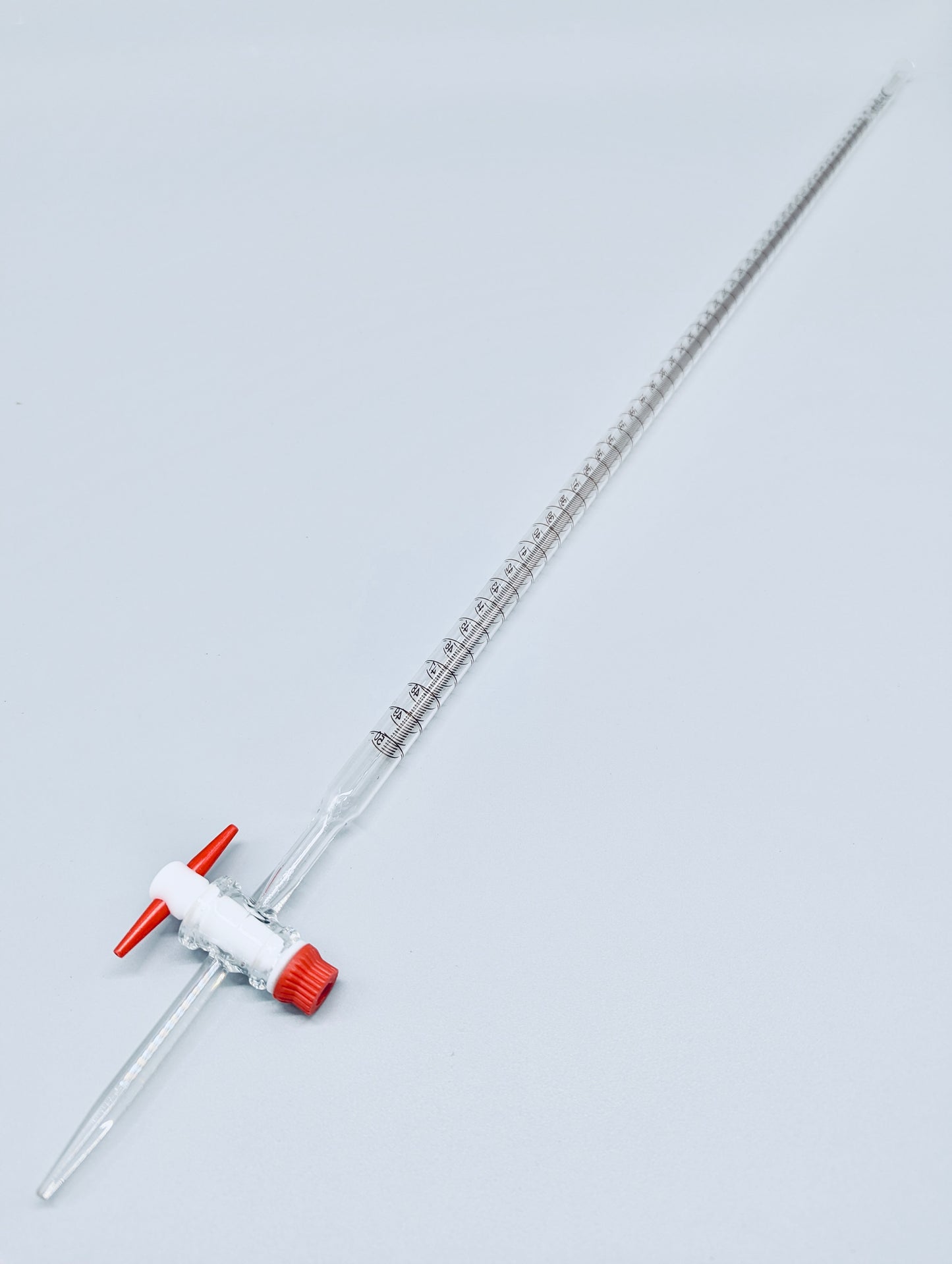 Burette with PTFE stopcock