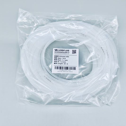 Silicon tubings, Lead Fluid, 20 m/pk