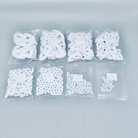 PTFE Magnetic Stir Bar, Olive-Shaped