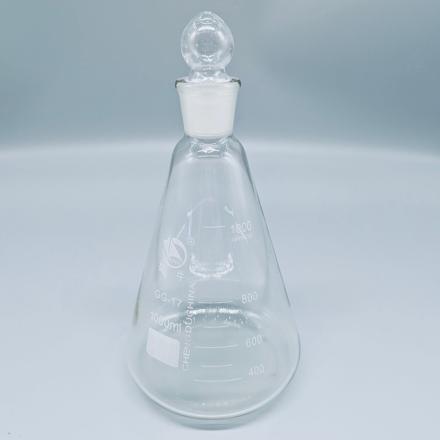 Erlenmeyer flask with standard stopper 24/40