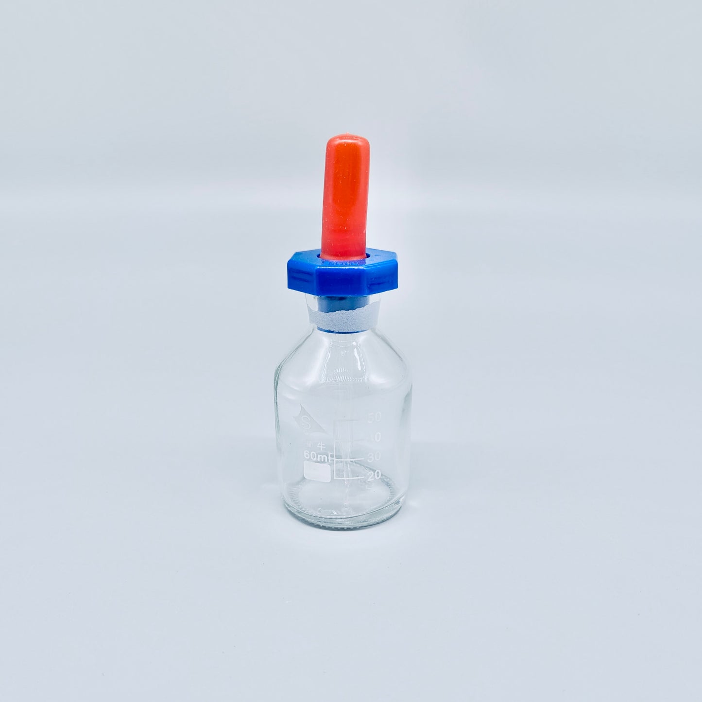 Dropper Bottle with Rubber Cap, 60 mL