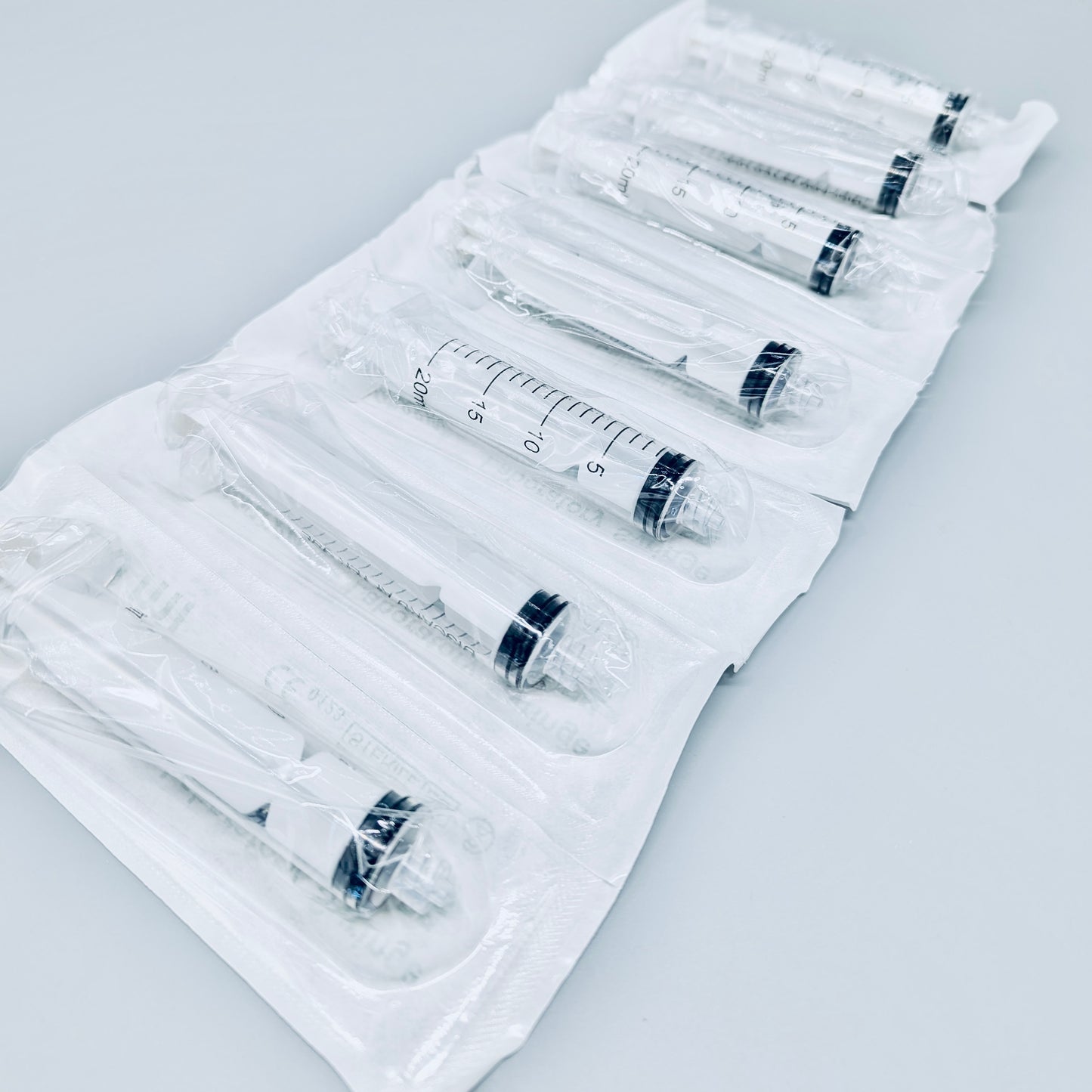 Labortaory syringes, sterilized, luer-lock