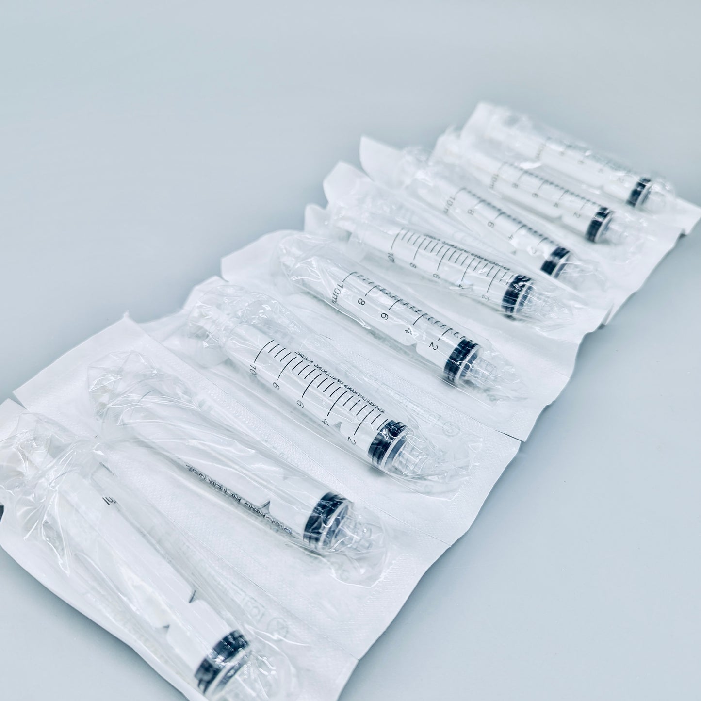Labortaory syringes, sterilized, luer-lock