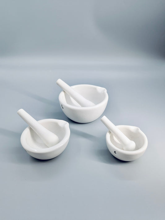 Porcelain Mortar with Pestle