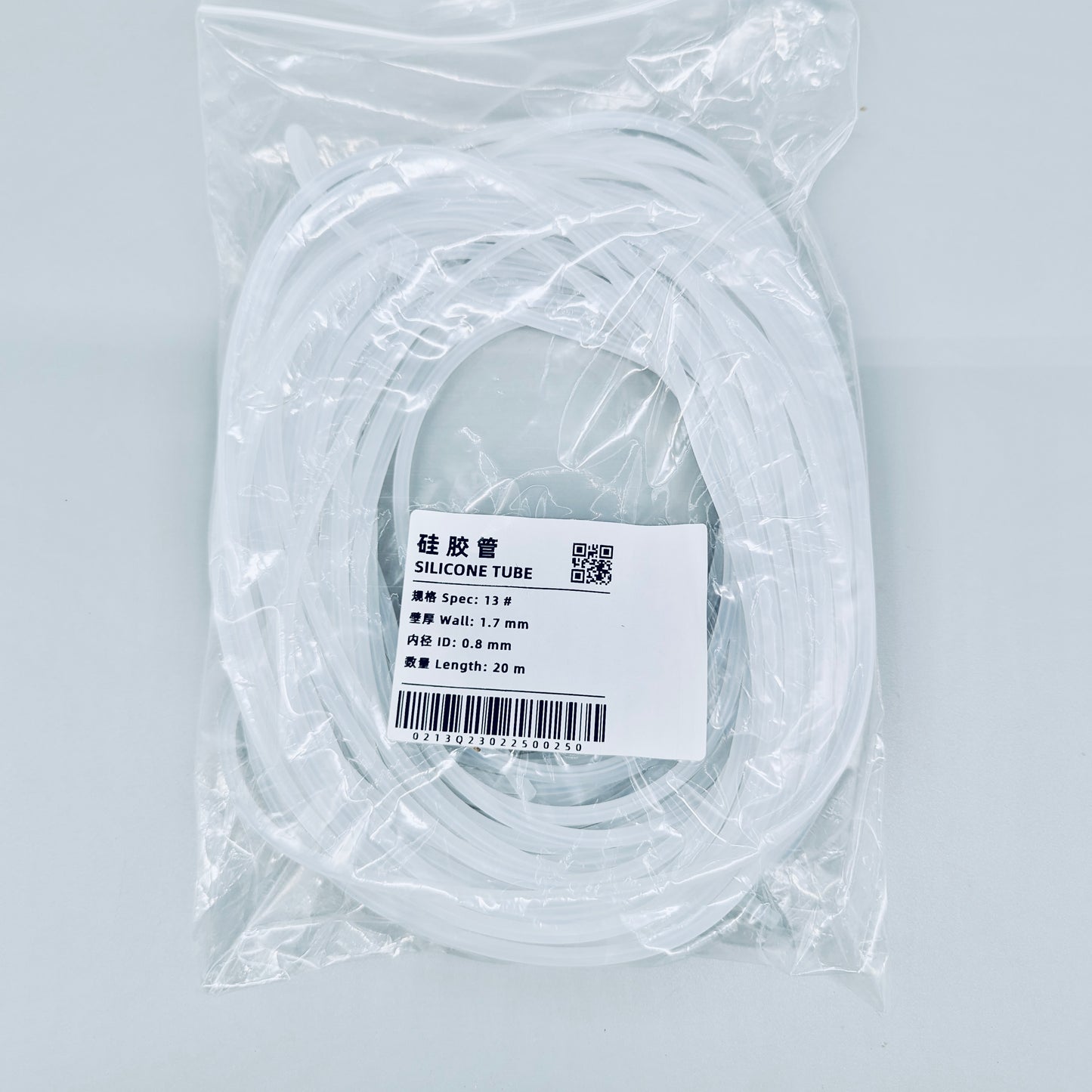 Silicon tubings, Lead Fluid, 20 m/pk