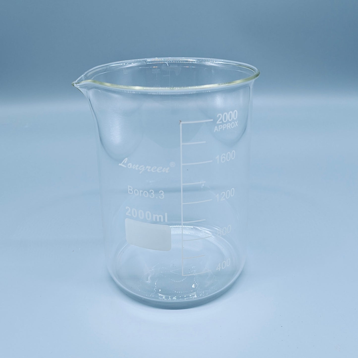 Beakers, Low form, Borosilicate glass