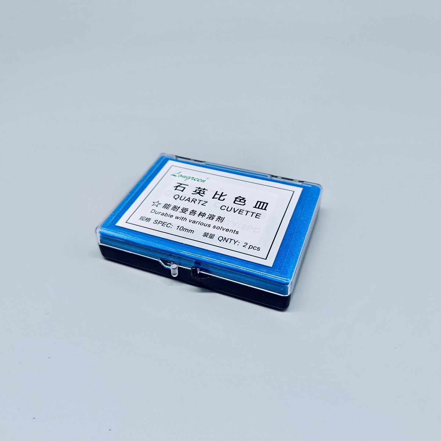Cuvette, quartz, 2 pcs/case