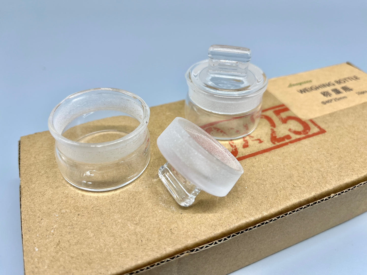 Weighing bottles, 10 pcs/case
