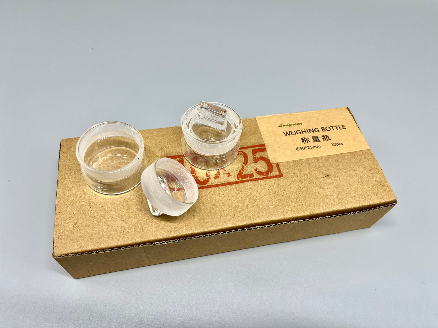 Weighing bottles, 10 pcs/case