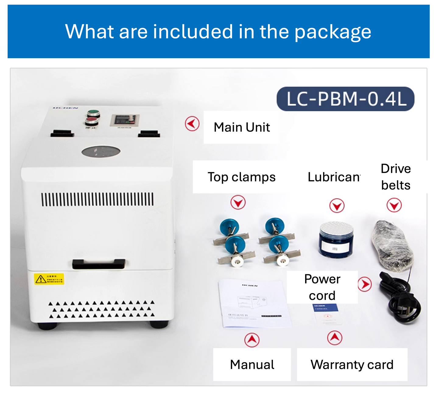 LC-PBM-0.4L Planetary Ball Mill