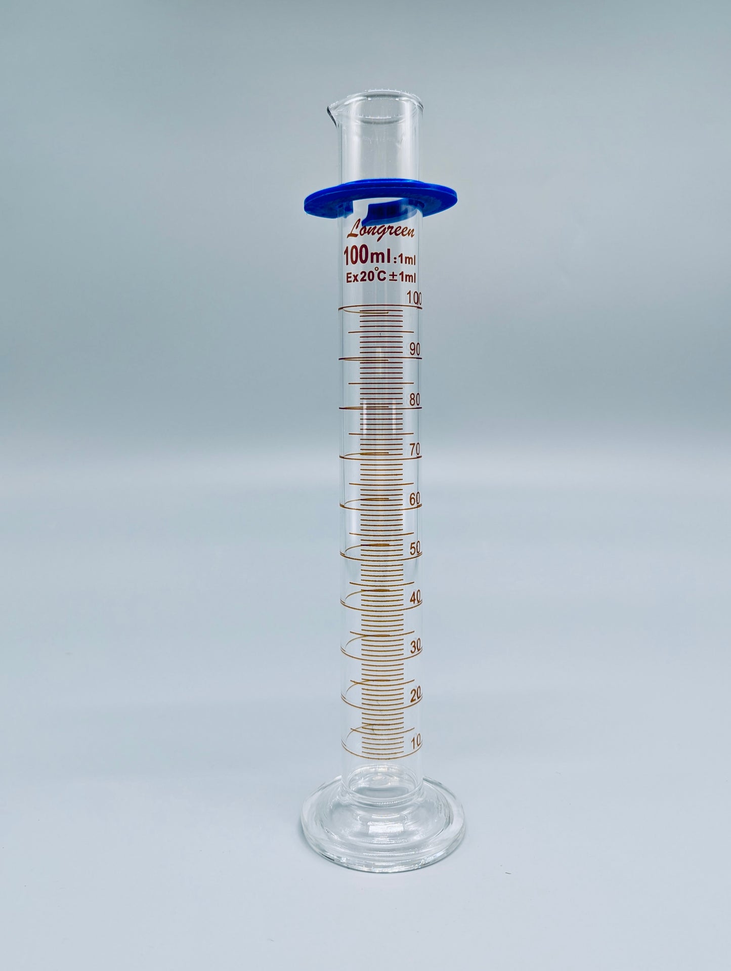 Heavy Duty Borosilicate Glass Graduate Cylinders, 100 mL, 1 pcs/box