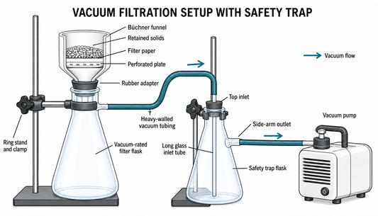 How to Properly Set Up a Bench-Top Vacuum Filtration System