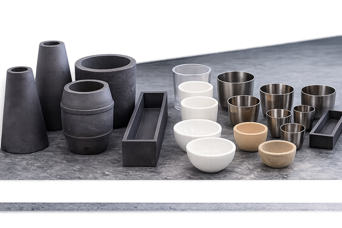 Laboratory Crucibles: Materials, Styles, Temperature Limits, and Selection