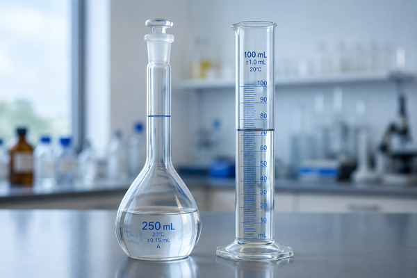 Volumetric Flask vs. Graduated Cylinder