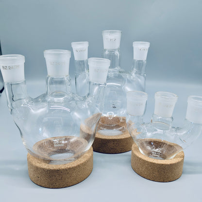 Three-Neck Round-Bottom Flask, straight standard openings 24/29
