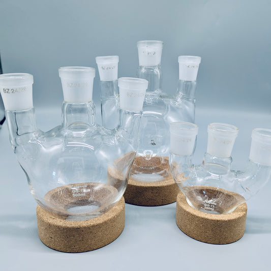 Three-Neck Round-Bottom Flask, straight standard openings 24/29