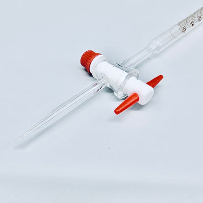 Burette with PTFE stopcock
