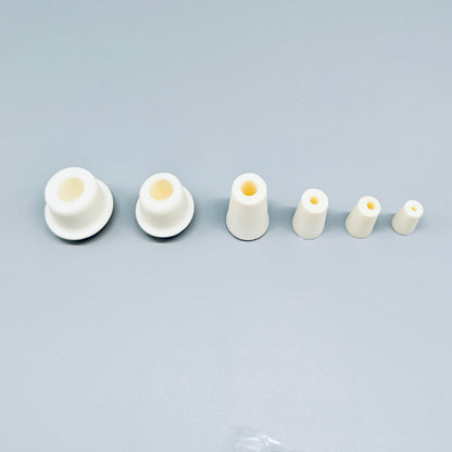 Silicon stoppers, w/ easy holes pre-made