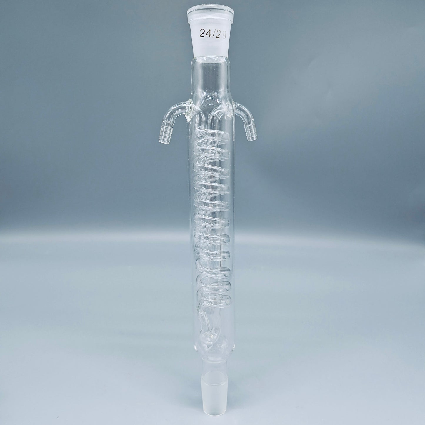 Serpentine reflux condenser