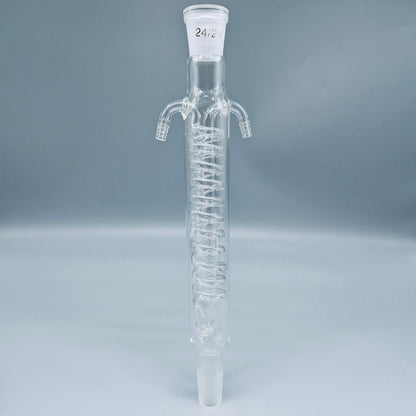 Serpentine reflux condenser