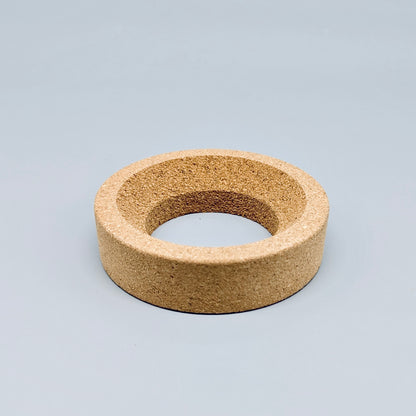 Softwood base for round-bottom flask