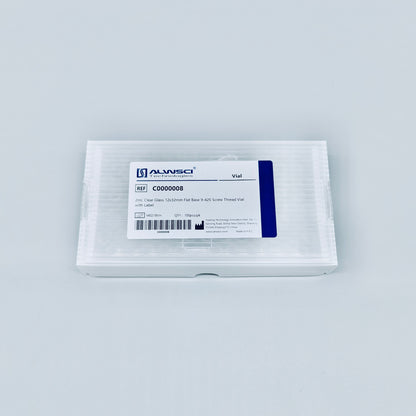 Screw-cap sample vial, clear, 2 mL/9mm, 100 pcs