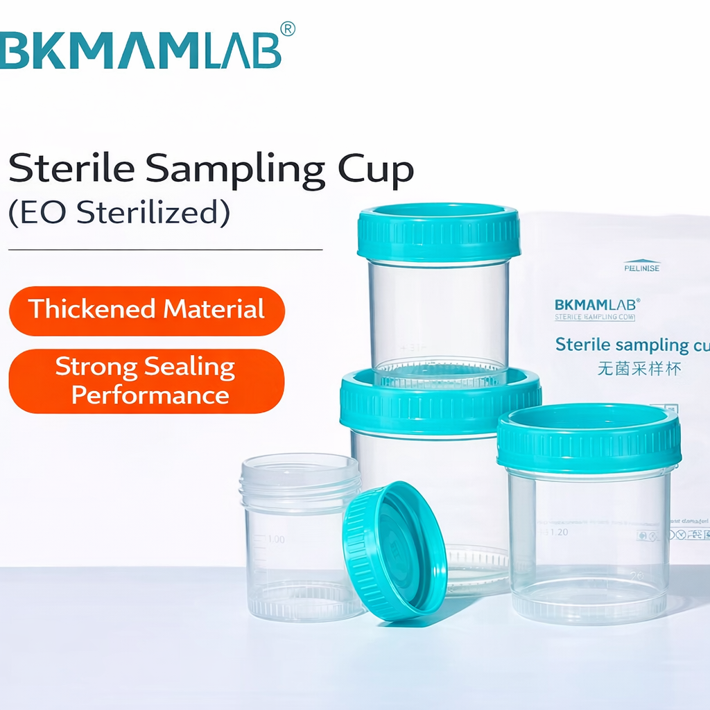 Specimen Containers/Sample Cups, Sterile, BKMAN – Longreen Laboratory ...