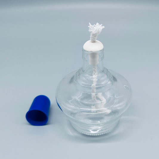 Alcohol burner with wick, 250 mL