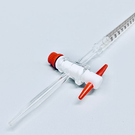 Burette with PTFE stopcock