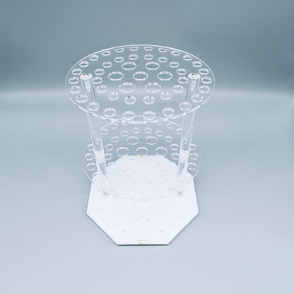 Pipette rack, round disc