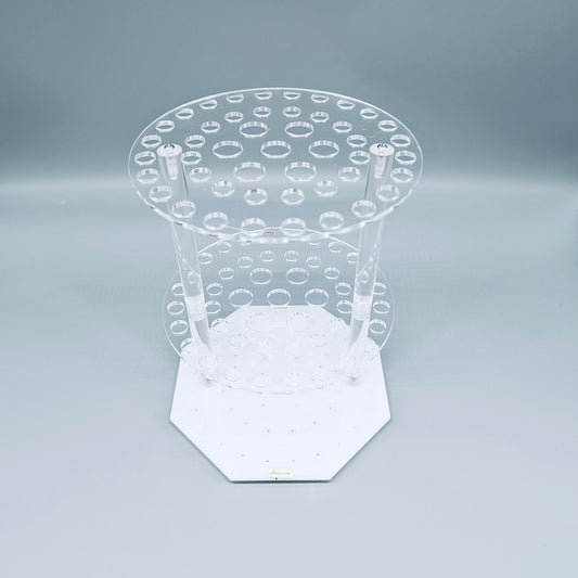 Pipette rack, round disc